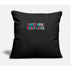 Party Shirt Black Pillow